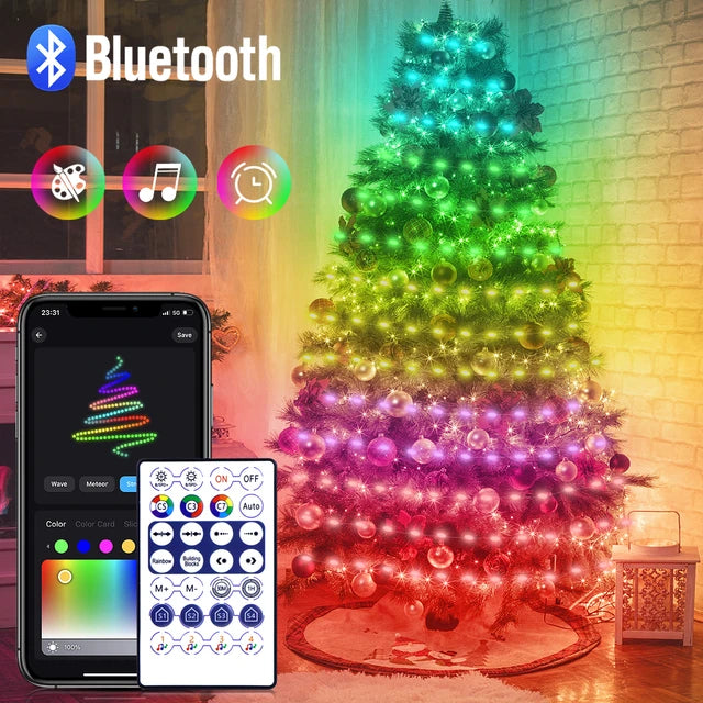 LUCES SMART NAVIDAD RGB USB 10 Metros