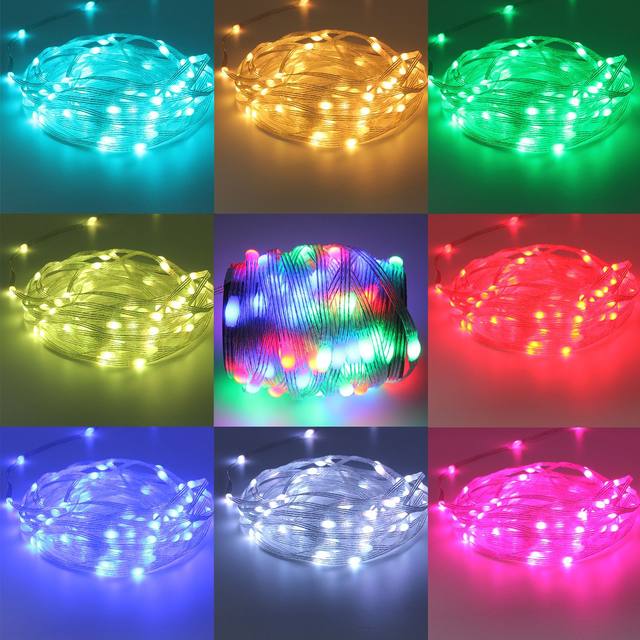 LUCES SMART NAVIDAD RGB USB 10 Metros